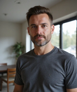 Mark T. after improving energy